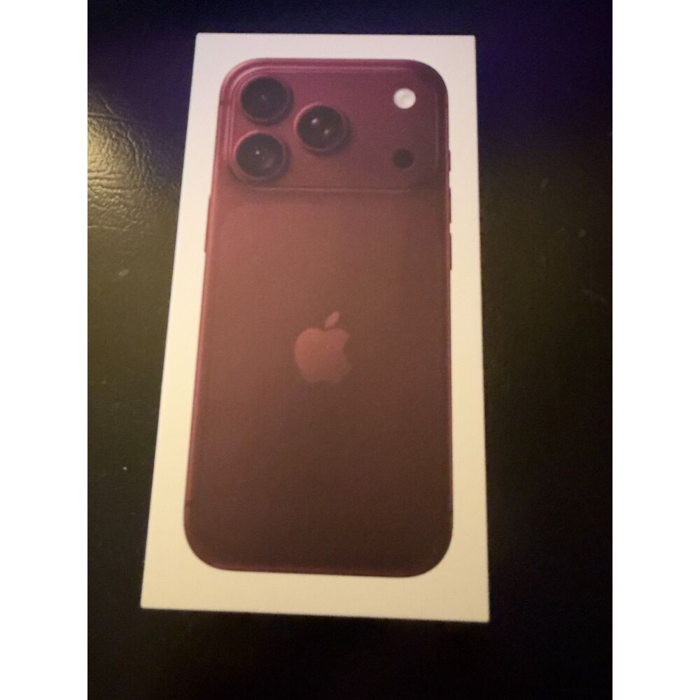 Apple iPhone 18 Pro 256GB Burgundy EMPTY BOX ONLY - Phone and parts NOT included